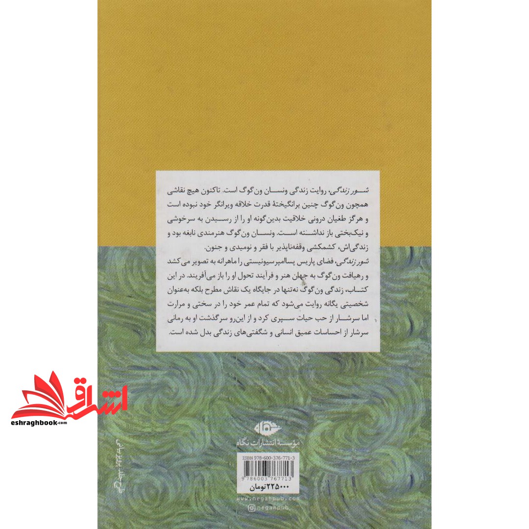 کتاب شور زندگی - داستان رنج ها و تلاش های نابغه ای که دیوانه اش می پنداشتند