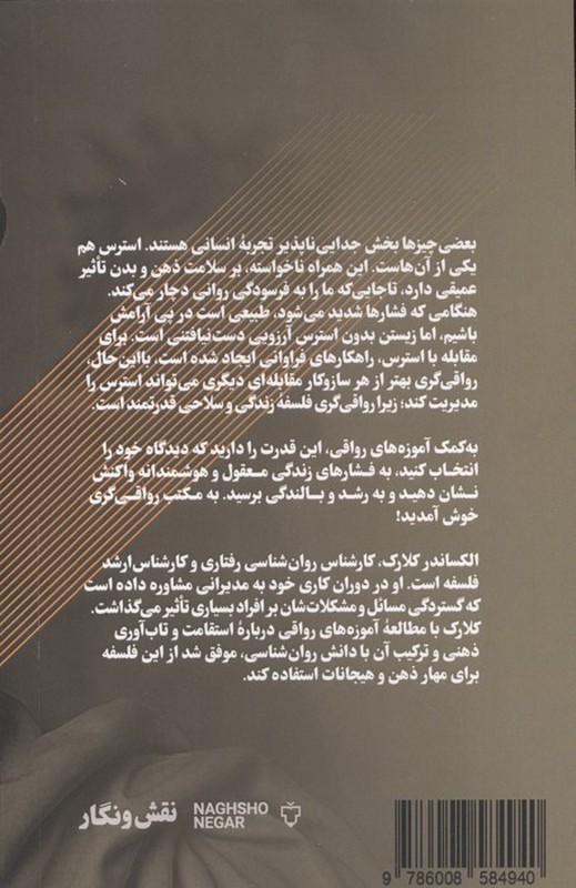 کتاب قدرت رواقی گری ۹ قانون رواقی برای ساختن ذهنی شکست ناپذیر تقویت تاب آوری غلبه بر ترس ها