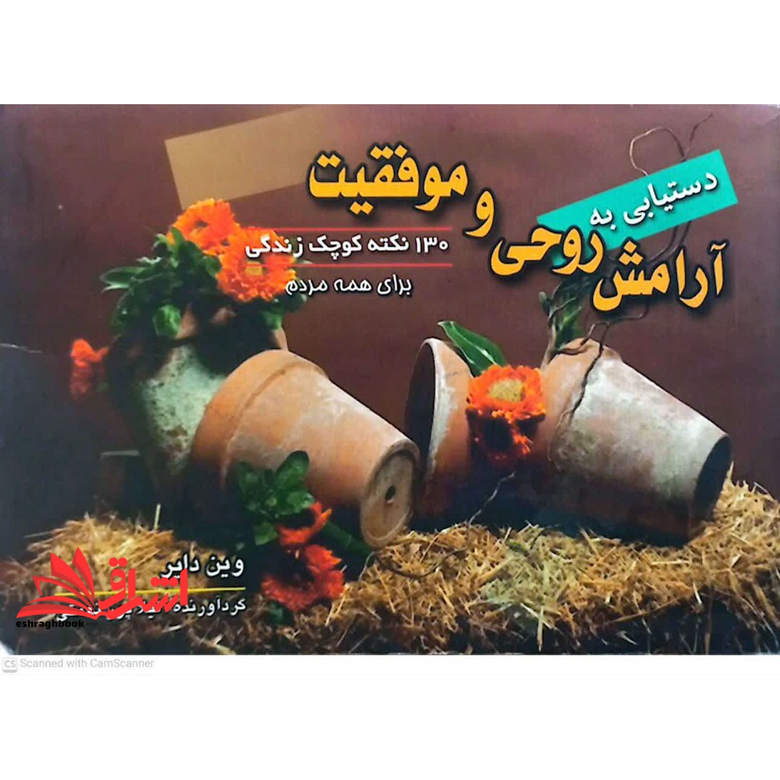 کتاب دستیابی به آرامش روحی و موفقیت ۱۳۰ نکته کوچک زندگی برای همه مردم****در حد نو****