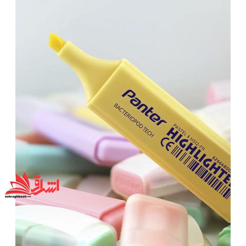 ماژیک هایلایتر پنتر panter رنگ صورتی پاستیلی